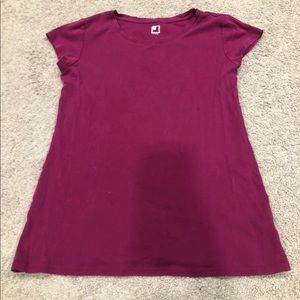 Jcpenny maroon shirt size large